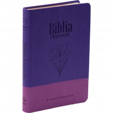Bíblia Sagrada ARA Letra Grande Legno Orqui/Malva