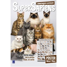 Enciclopédia Visual de Gatos - SuperSapiens Posterzine