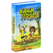Bíblia Explicada para Crianças Mig & Meg NTLH Capa dura ilustrada