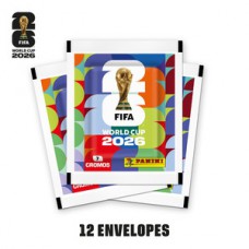 Copa do Mundo da Fifa 2026™ Kit com 12 envelopes de figurinhas Fifa World Cup 2026™