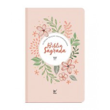 Bíblia AEC - Letra Grande - Capa PU- Salmão