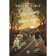 Seu lugar não é aqui — Ficção adolescente, com marca-página