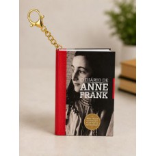 Book Charm - O Diário de Anne Frank - Livro chaveiro