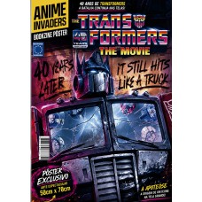 Transformers: The Movie (Versão lisa, sem dobras, enviada em tubo protetor) - Superpôster Anime Invaders