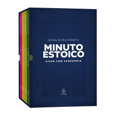 Box Estoicismo: 4 Livros para Viver com Sabedoria - Coleção Minuto Estoico Box Estoicismo: 4 Livros para Viver com Sabedoria - Coleção Minuto Estoico