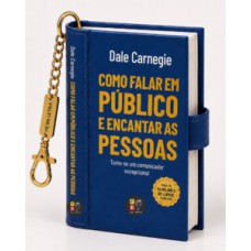 Book Charm - Como falar em público e encantar as pessoas - Livro chaveiro