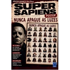 Terror no Cinema (Versão lisa, sem dobras, enviada em tubo protetor) - SuperSapiens Posterzine Terror no Cinema (Versão lisa, sem dobras, enviada em tubo protetor) - SuperSapiens Posterzine