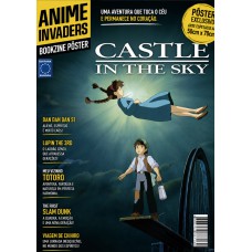 Castle in the Sky (Versão lisa, sem dobras, enviada em tubo protetor) - Superpôster Anime Invaders