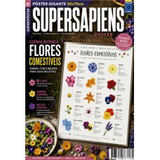 Flores Comestíveis - SuperSapiens Posterzine