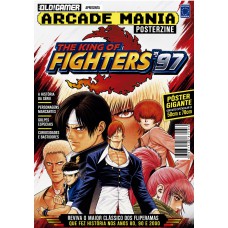 King of Fighters 97 (Versão lisa, sem dobras, enviada em tubo protetor) - Superpôster Arcade Mania