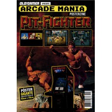 Pit Fighter (Versão lisa, sem dobras, enviada em tubo protetor) - Superpôster Arcade Mania Pit Fighter (Versão lisa, sem dobras, enviada em tubo protetor) - Superpôster Arcade Mania