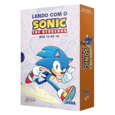 BOX: LENDO COM O SONIC – THE HEDGEHOG (vol. 13 ao 18)