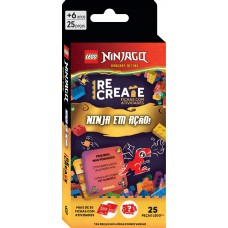 Lego Books Recreate Ninjago - Ninja em ação! Lego Books Recreate Ninjago - Ninja em ação!