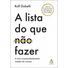 A lista do que não fazer