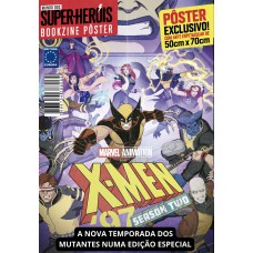 Posterzine X-Men 97 - Temporada 2 - Superpôster Mundo dos Super-Heróis