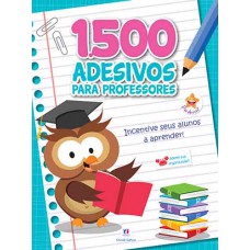 1500 adesivos - Incentive seus alunos a aprender!