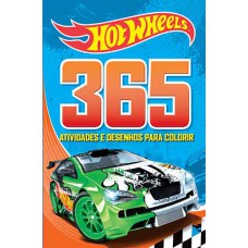 Hot Wheels - 365 atividades e desenhos para colorir