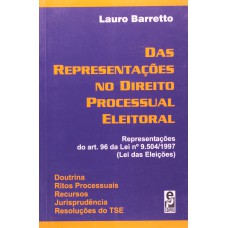 Das representações no direito processual eleitoral