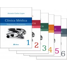 Clínica médica diagnóstico e tratamento - 6 volumes